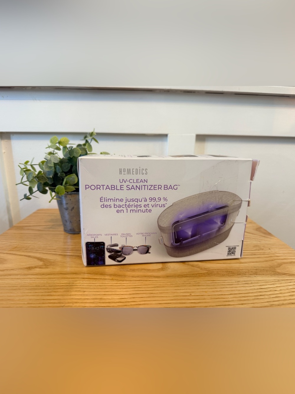 🌿2/$25 • HoMedics UV-Clean Portable Sanitizer Bag
